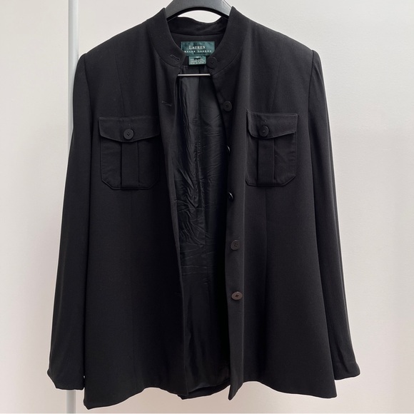 Lauren Ralph Lauren Jackets & Blazers - Vintage Lauren Ralph Lauren military utility blazer jacket 12 timeless old money